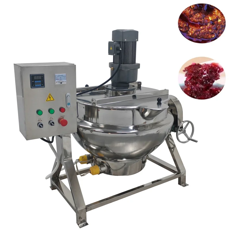 150L Fully Automatic Stainless Steel Electric Motorized Cooking Machinery Bearing Core For Food Processing Winery