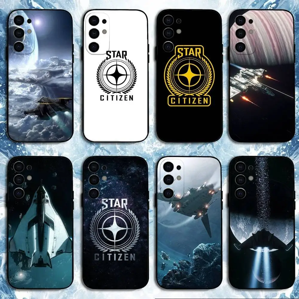 

New S-Star Game C-CitizenS Phone Case For Samsung S25,S24,S23,S22,S21,S20,Plus,Fe,Lite,Others Black Cover