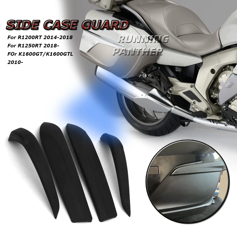 

Motorcycle Side Trunk Panel Case Protector Fairing Cover Guard For BMW K1600GT K1600GTL K1600 GT GTL 2010- R1200RT R1250RT