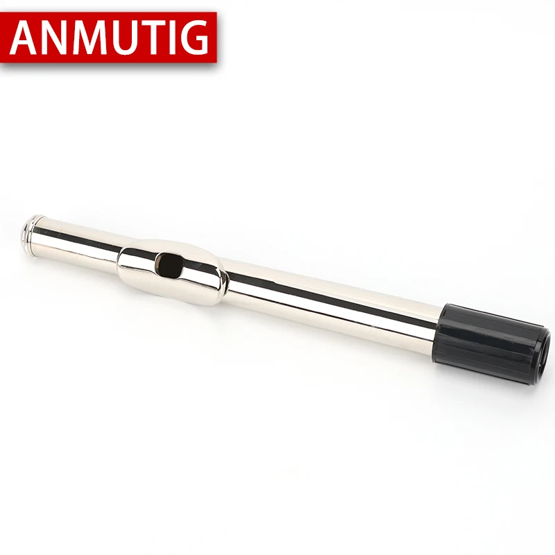 ANMUTIG C Key Flute Instrument 16/17 Close Open Holes Cupronickel Silver Nickel Plated Concert with E