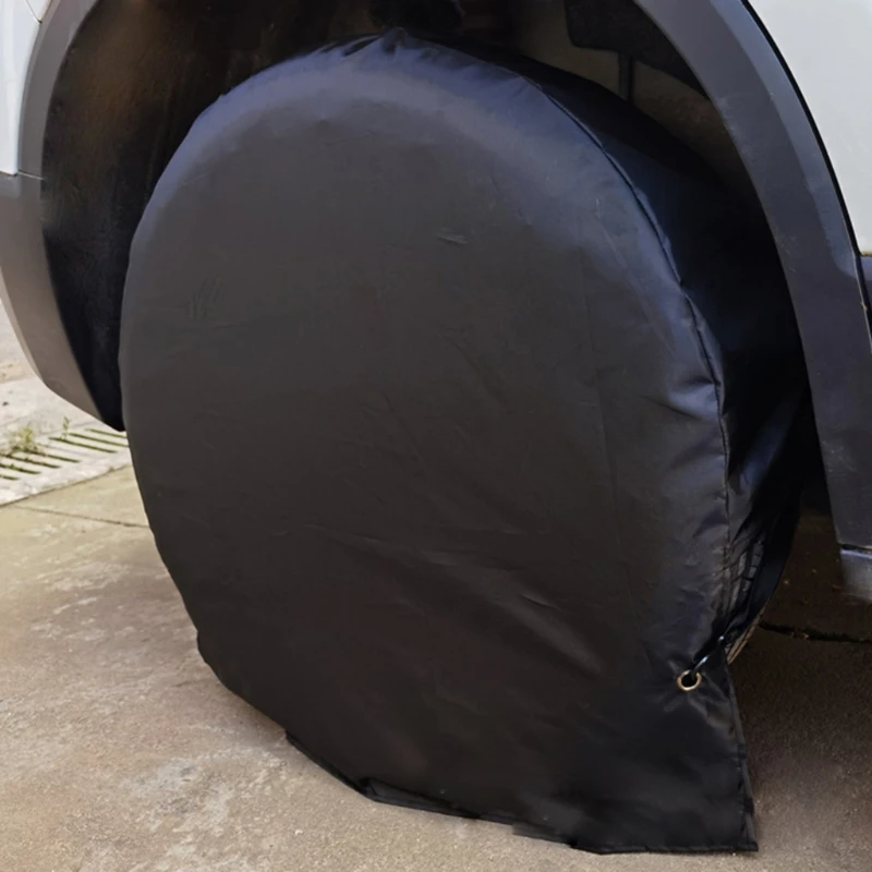 Wheel Tire Covers For RV for Camper Car Truck 27-32inch Waterproof