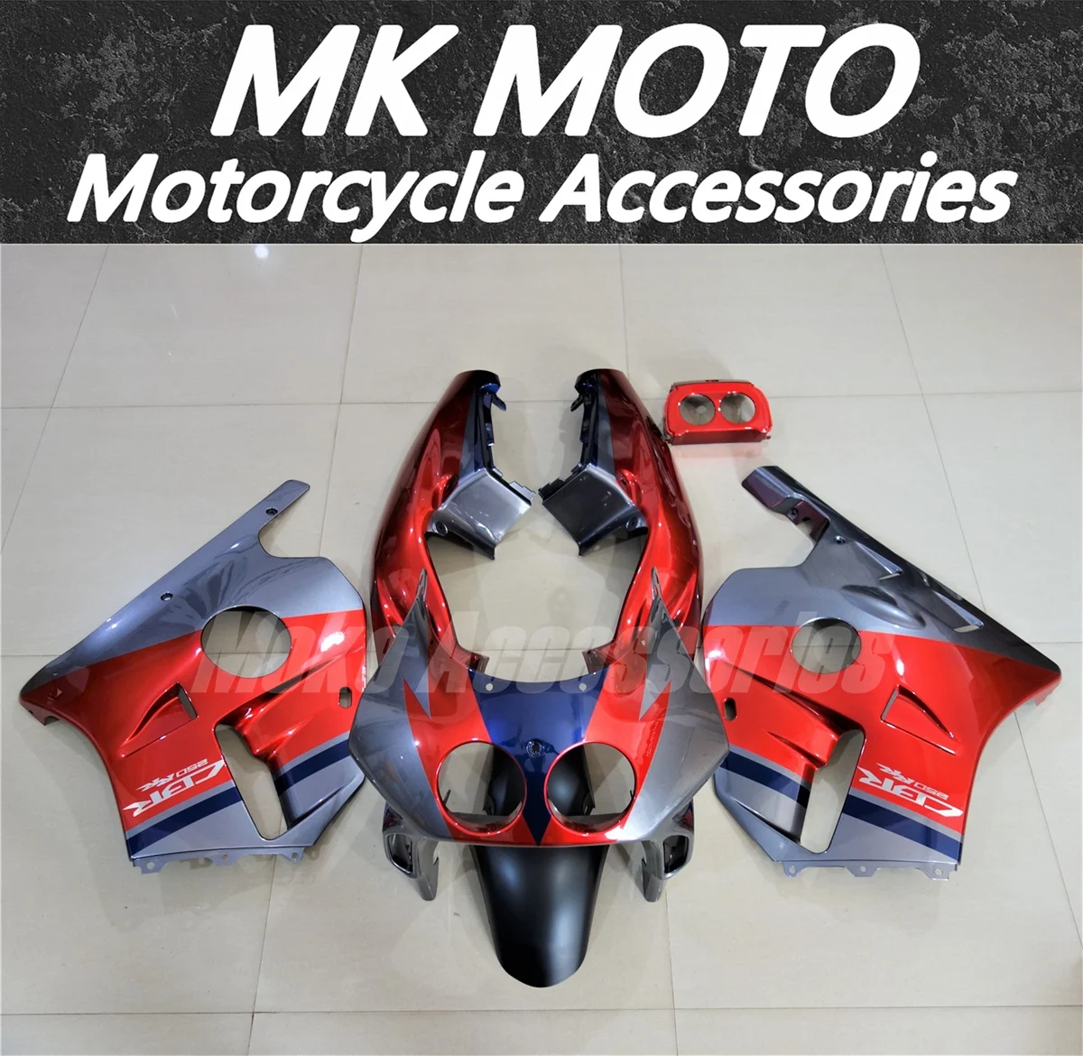 

Motorcycle Fairings Kit Fit For Cbr250rr Mc22 1990 1991 1992 1993 1994-1999 Bodywork Set High Quality ABS Injection NEW Red Blue