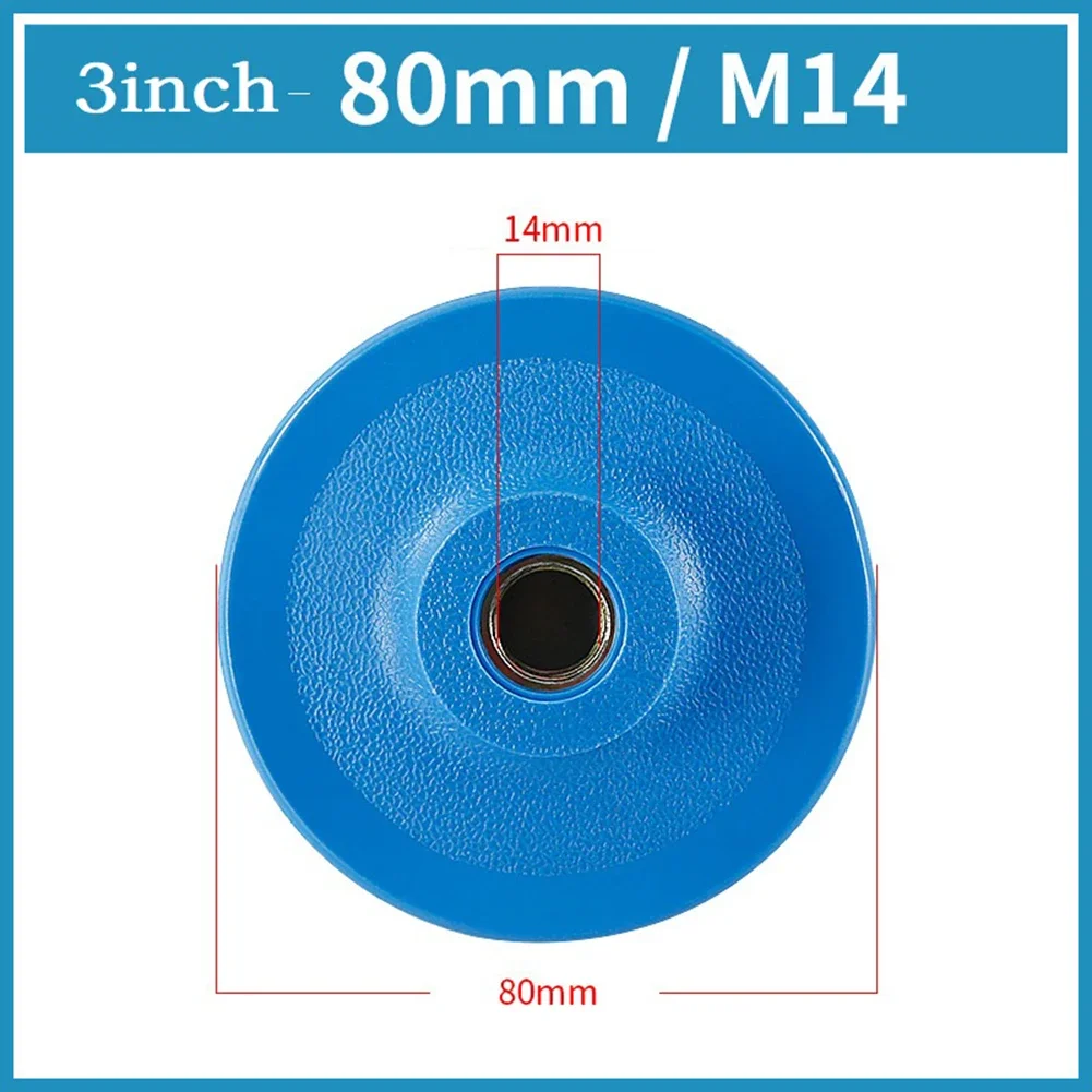 3/4 zoll Polieren Pad Schleif Disc Stützteller Klebe Disc Autolack Pflege M10/M14/M16 gewinde Polieren Discs