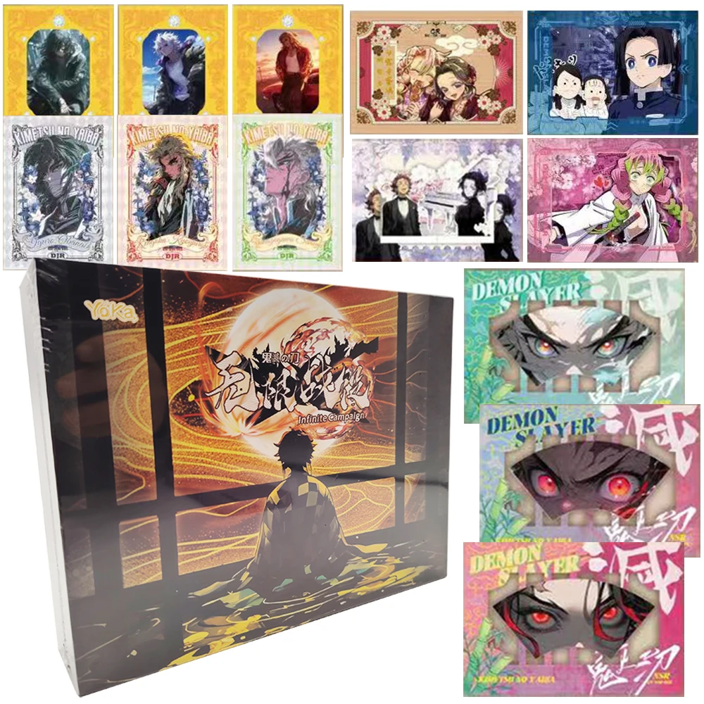 

Коллекционная карта «Убийца демонов», изысканное мастерство, классический персонаж аниме, креативная книжная карта, поощряющая детский подарок-сюрприз