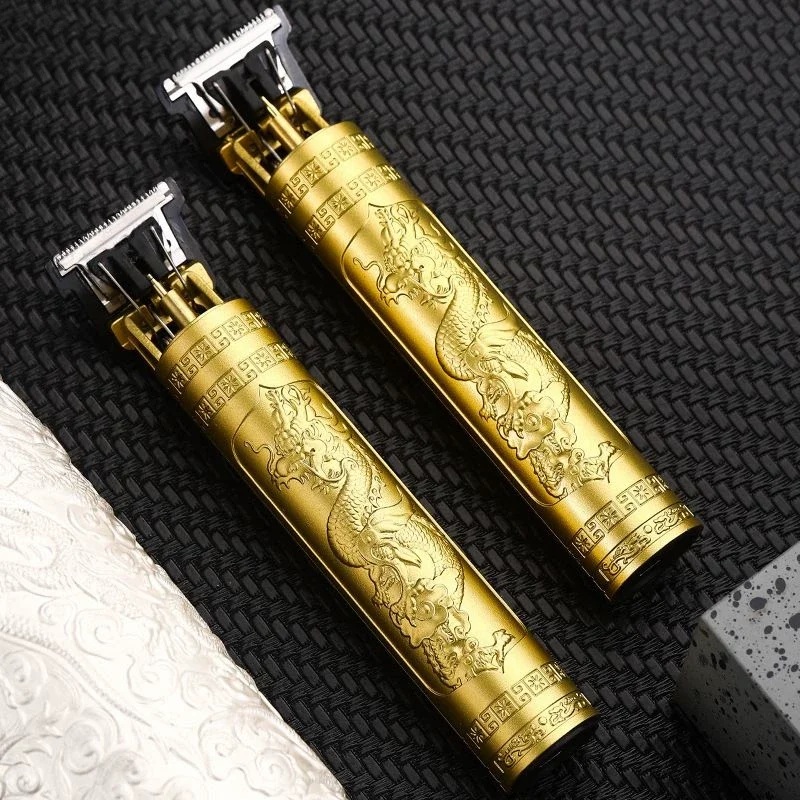 2026 Vintage USB Fast Charging Cordless Hair Clipper Trimmer Professional Barber Electric Shaver Portable Hair Cutting Machine