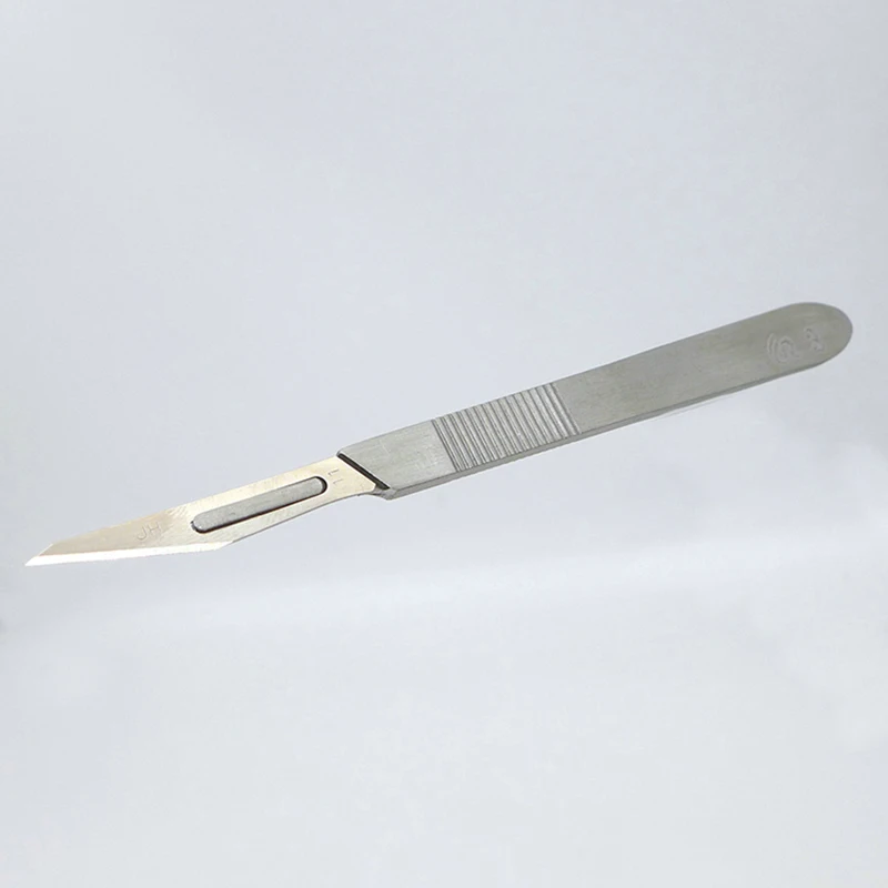 Imagem -04 - Lâminas de Bisturi e Alça para Dermaplaning Dental Médica Faça Você Mesmo Corte Reparo Pcb Laboratório Animal Faca Cirúrgica 10 11 15 23 10 Pcs