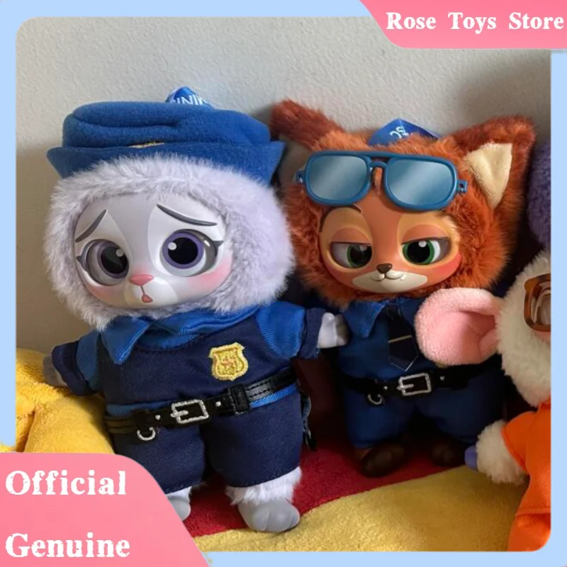 新しい本物のズートピアシリーズビニール人形バッグペンダントブラインドボックスかわいいトレンディなおもちゃ漫画のキャラクターの装飾品ミステリーボックスとしてギフト