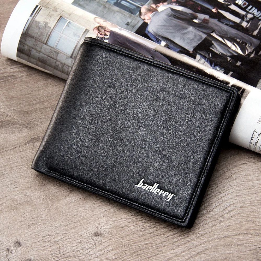 Baellerry Butterweiche, schlanke Geldbörse für Herren, minimalistischer Kartenhalter aus PU-Leder – Vordertasche, RFID-blockierender Geld-Organizer – Detail 22