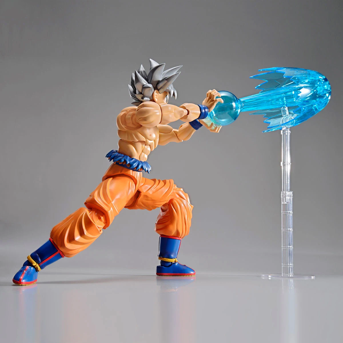 Genuine Bandai Original DRAGON BALL Figure Model Kits Figure-rise Standard Anime Son Gokou Ultra Instinct Action Model Toys