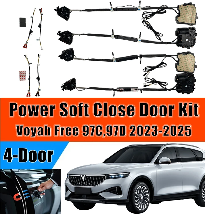 Xcar for Voyah Free 97C,97D 2023-2025 Car OEM Automatic Soft Close Door Electric Suction Kit Auto Power Closing