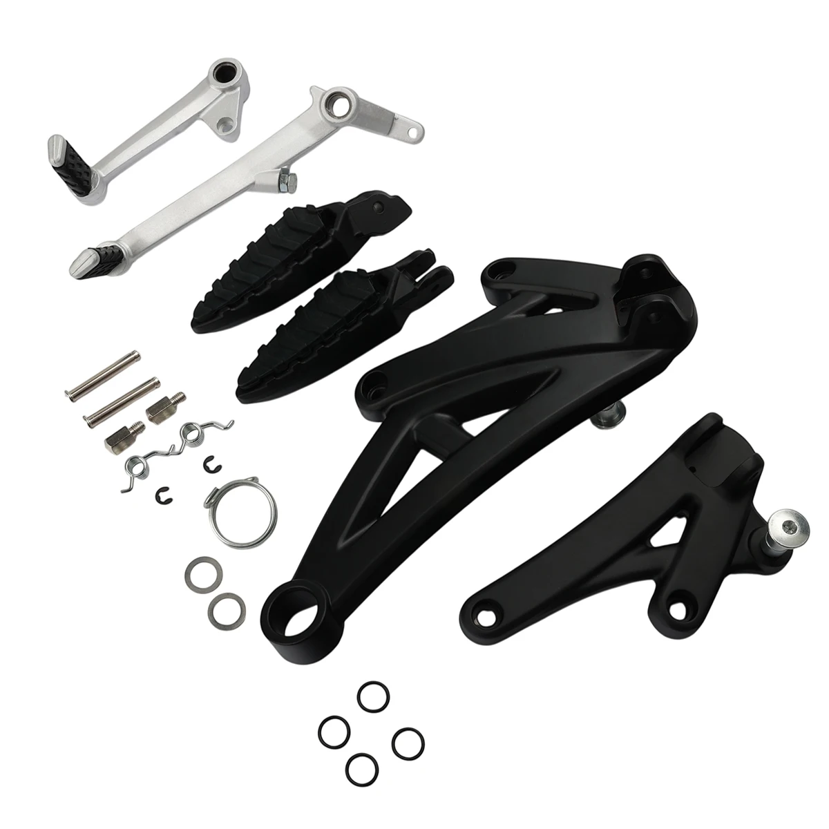 Motorcycle Front Driver Footrest Foot Pegs Bracket Mount Kit  For DUCATI DIAVEL/ Carbon 1200 FL/1200 Diesel 2012-2017 2018