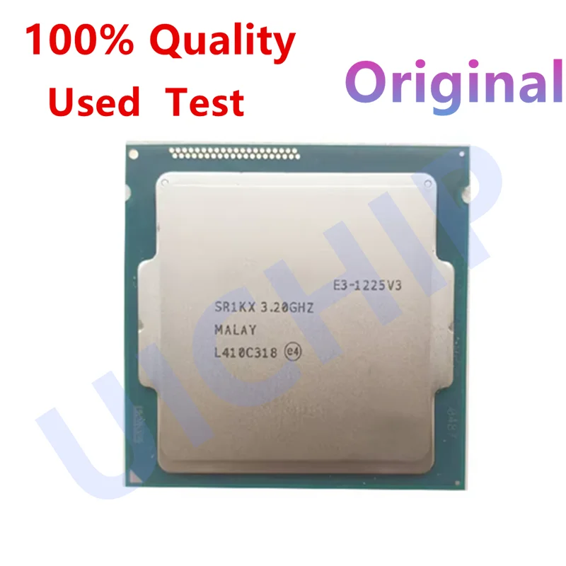 Original Xeon E3-1225 v3 E3 1225v3 3,2 GHz Quad-Core Quad-Thread CPU Processor 8M 84W LGA 1150