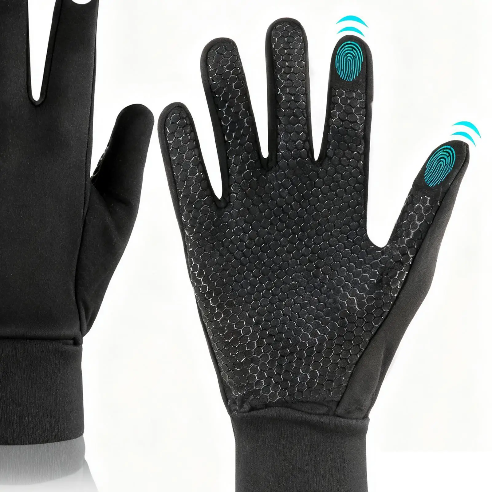 

Теплые перчатки для детей, изолированные перчатки с сенсорным экраном, детские изолированные варежки для зимнего бега, езды на велосипеде, катания на лыжах, походов на открытом воздухе