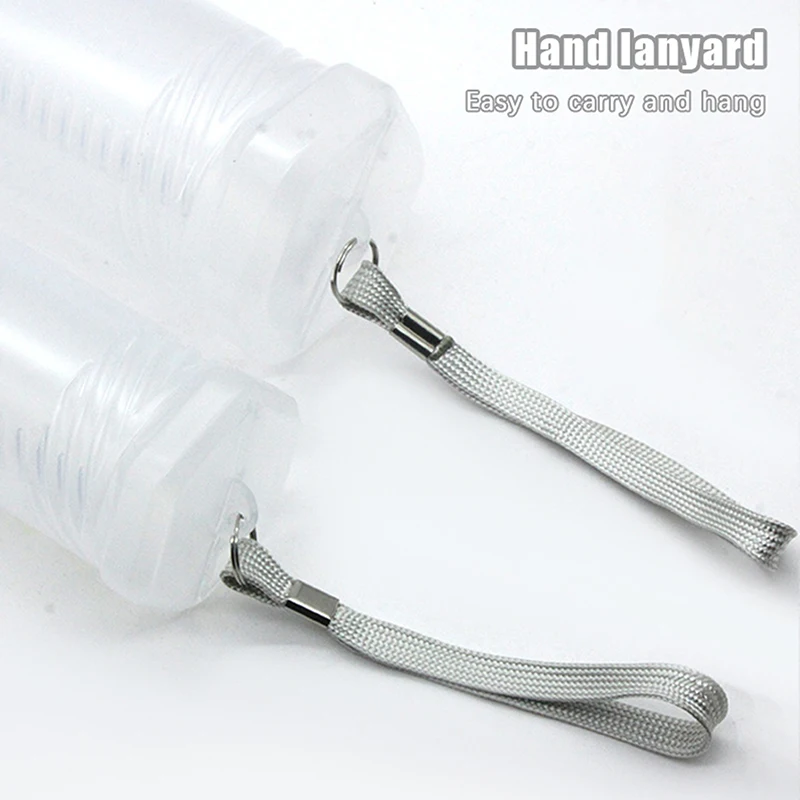 حامل قلم تلسكوبي ABS شفاف حامل قلم رصاص فرشاة الرسم الفني مناسب لتخزين فرشاة الرسم في الهواء الطلق