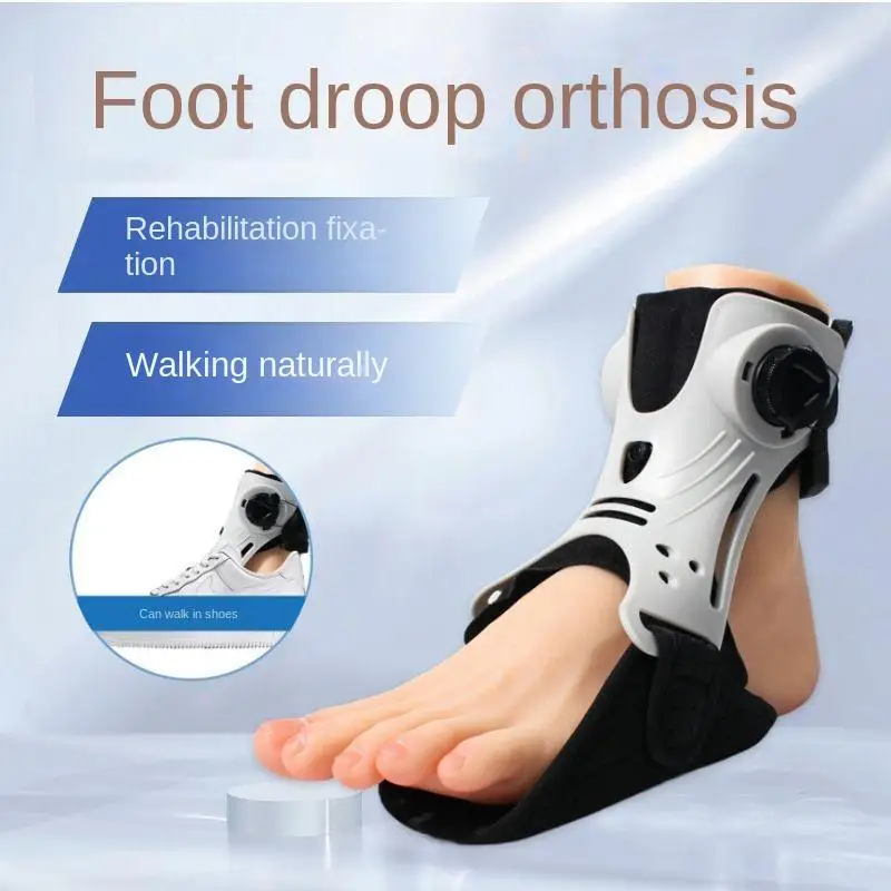 1Pcs Foot Drop Prevention Fixed Support Strephenopodia Strephexopodia Corrector Stroke Hemiplegia Rehabilitation Exercise Tool