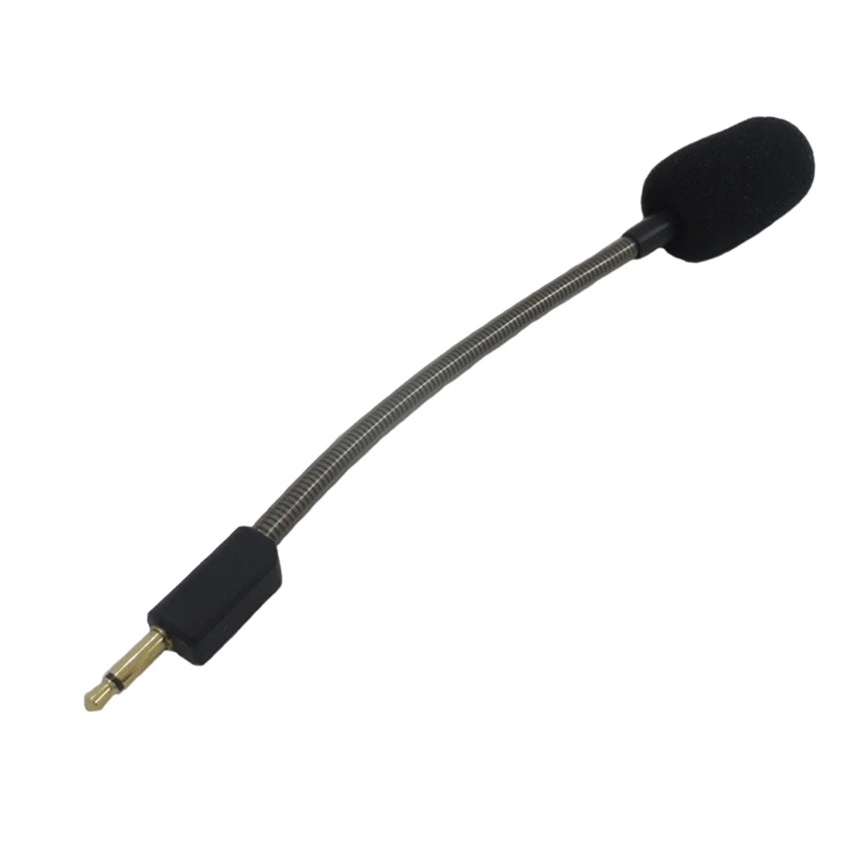 B02B-Microphone Replacement for Razer Blackshark V2 V2 PRO V2 SE Wireless Gaming Headset 3.5mm Detachable Gaming Mic,Black
