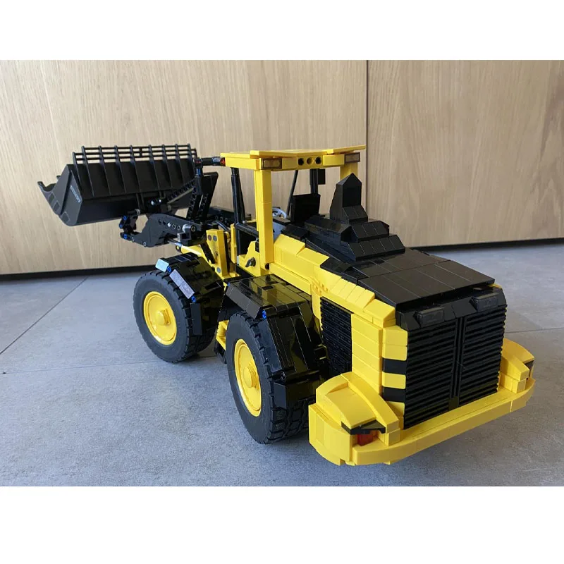 

MOC-64106 Грузовой колесный погрузчик, экскаватор, модель строительного блока, 2351 шт., детский строительный блок на день рождения для мальчиков, игрушка в подарок