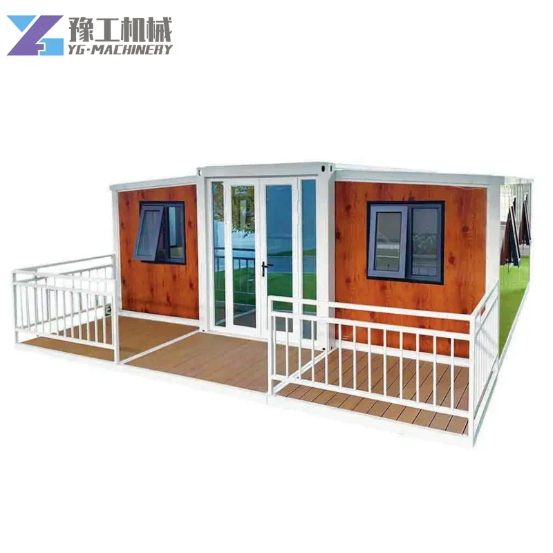 YG 20/40ft Tiny House 2 Bedroom Prefab Folding Container House Extendable Container Home for Living Office Hospital