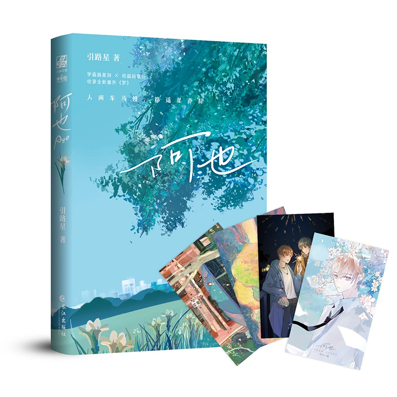 New Aye Official Novel Yin Lu Xing Works+20cm Sign A Ye Duan Jiayan, Lu Xingci Chinese BL Fiction Books Novel Book In Chinese