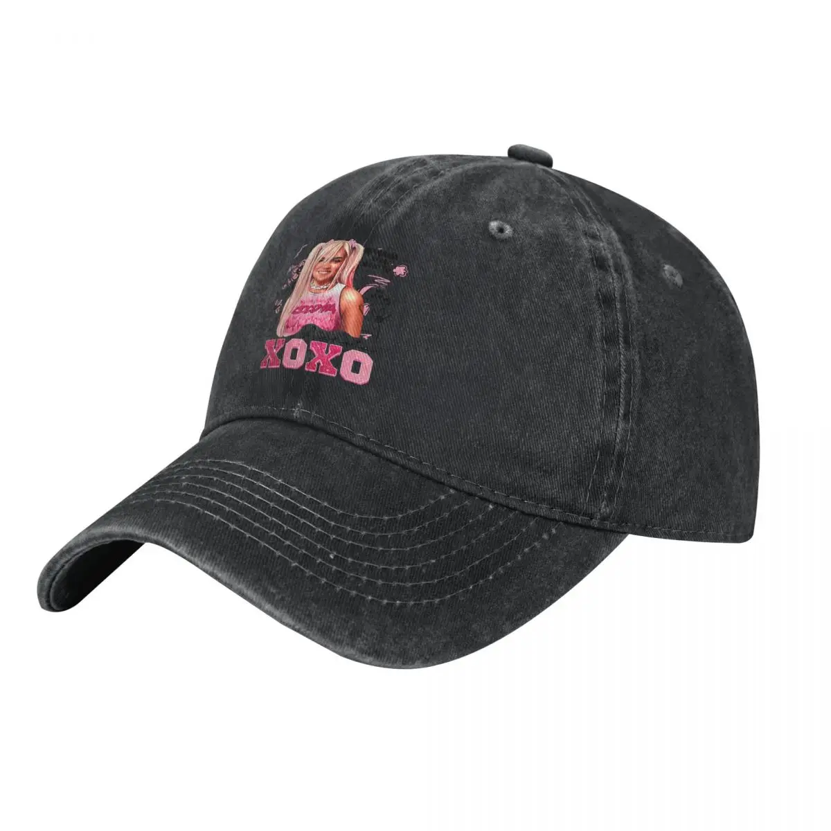 With Pink Hair Bichota Fan Baseball Cap Men Hats Women Visor Protection Snapback Karol G Caps