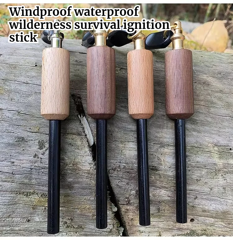 

Outdoor Flint Wilderness Survival Emergency High Quality Equipment Flint Windproof and Waterproof EDC Tools