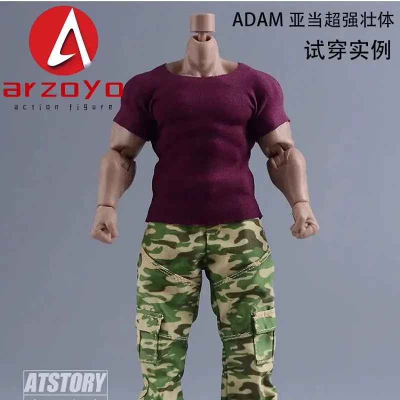 1/12 Scale Tight T-shirt Fitness Clothes Model for 6 '' Romankey USM003 AD01 NT-03 Super Strong Male Soldiers Action Figure
