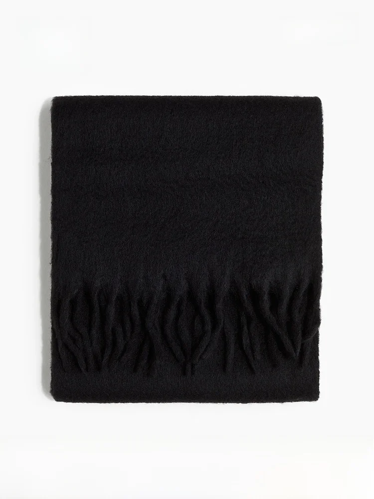 

H&M Men's Summer Woven Scarf 1252611 Fashionable Accessory for Autumn Winter Polyester Fiber Long Scarf Versatile Styling Option