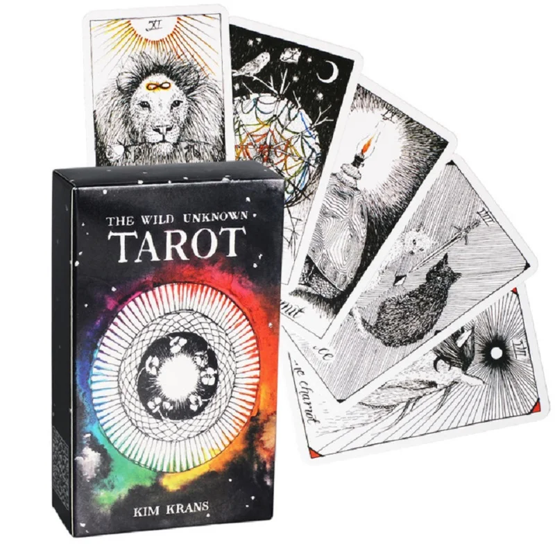 Hot Sell Tarot Cards Board Game for Divination Personal Use Tarot Deck Party Games Full English Table Game