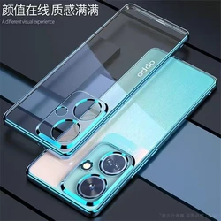 Cover For Poco F6 Case Luxury TPU Soft Silicone Transparent Case For Xiaomi Poco F6 5G Redmi Turbo 3 Stylish Shockproof Bumper