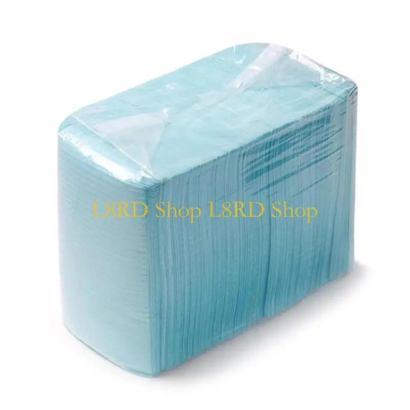 L8RD 125pcs Składany lakier do paznokci jednorazowy poduszka do paznokci Mata Mata