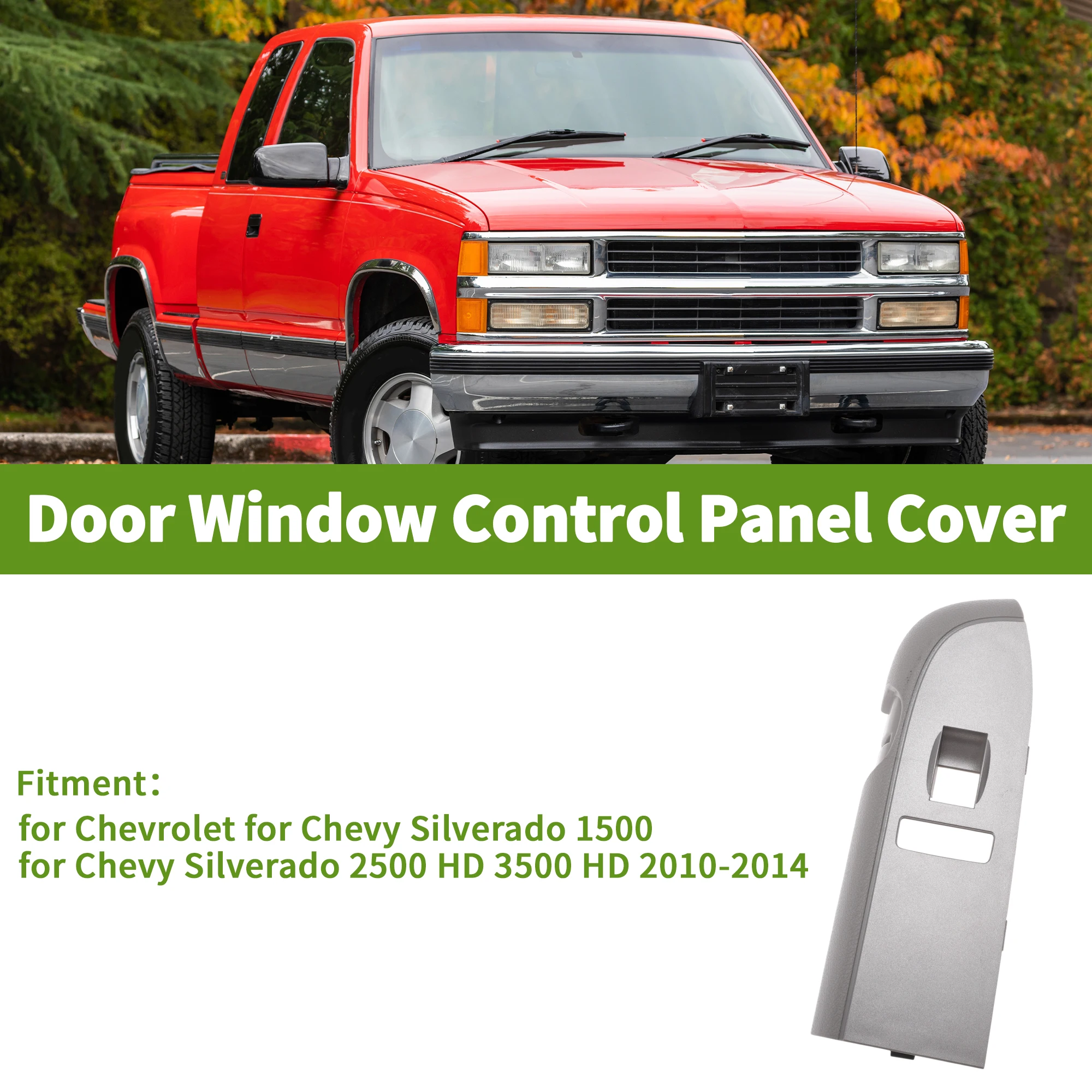 

UXCELL передняя боковая рамка переключателя окна No 20922521 Накладка панели переключателя управления двери для Chevrolet