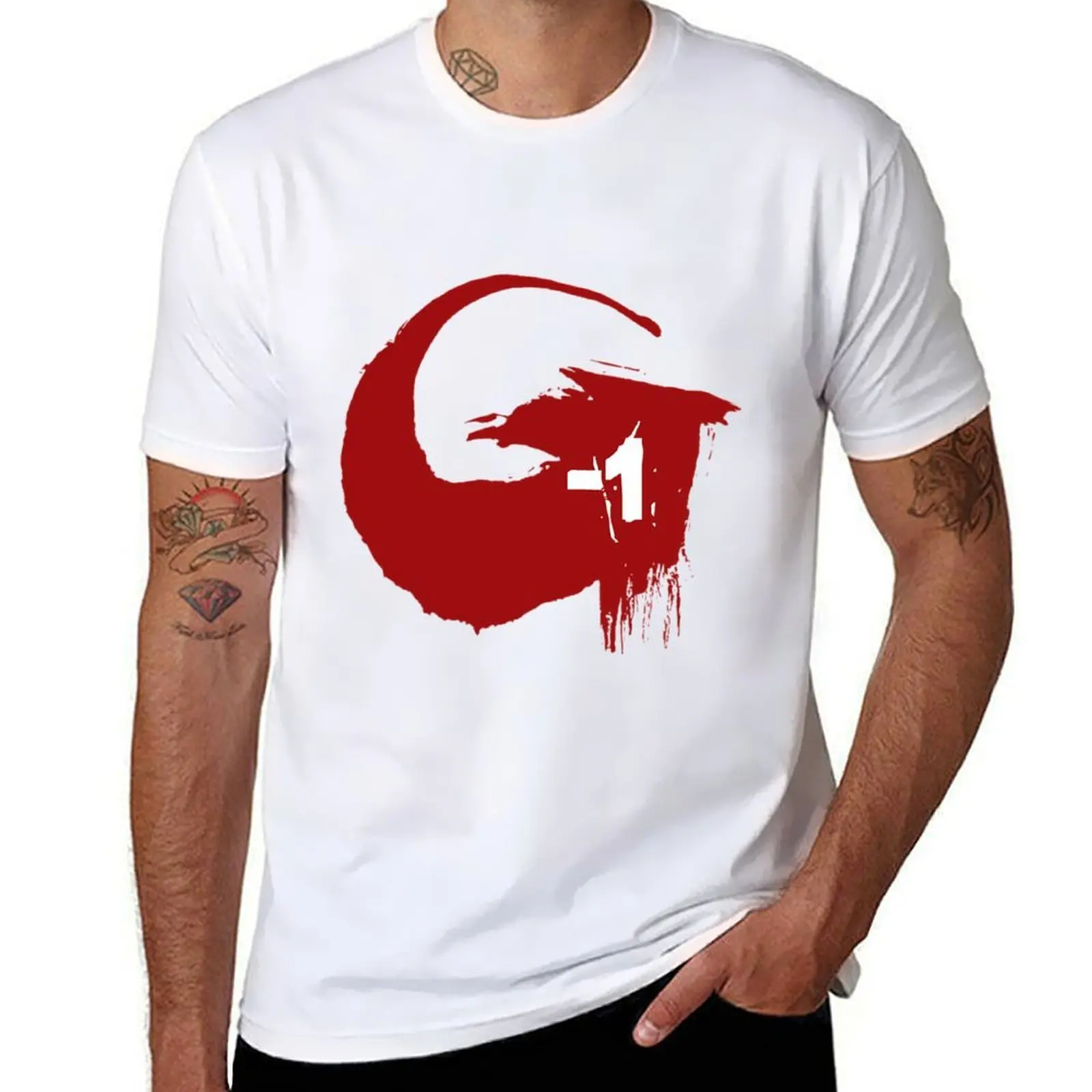 Minus 1 T-Shirt cotton t shirts high quality cotton t shirt man T-Shirt