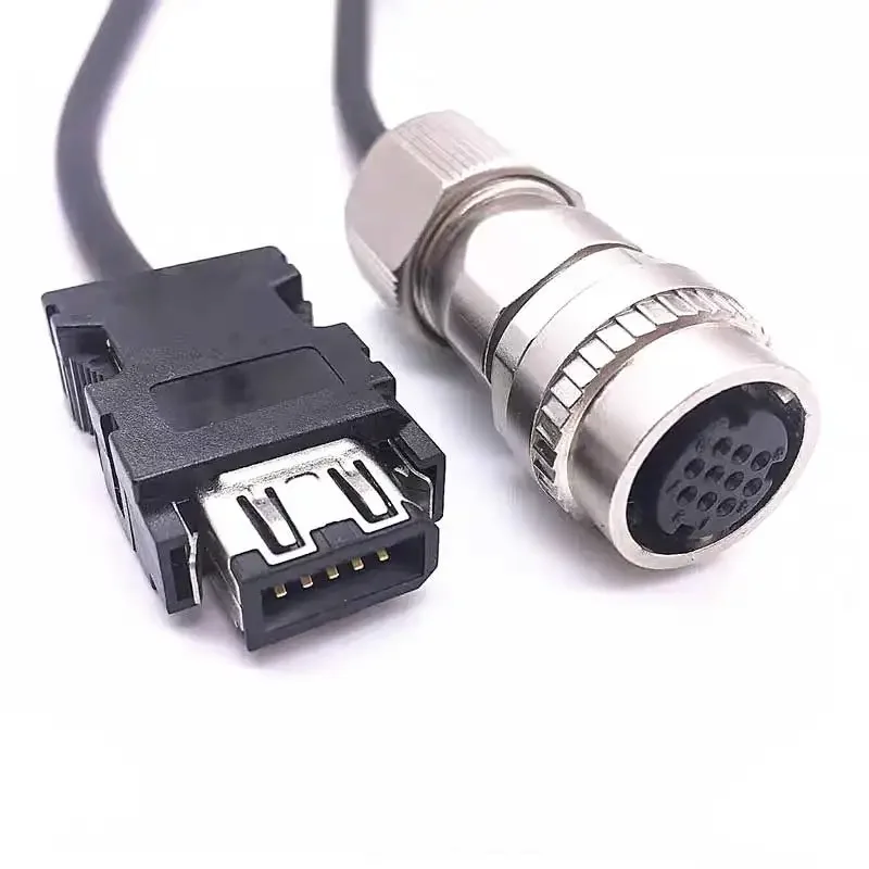 サーボエンコーダケーブルMR-J3ENSCBL,三菱および小型車用,J4,J3