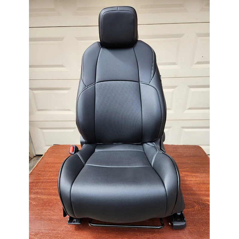 

Custom Fit Car Accessories Seat Covers 5 Seats Leather for 2001-2024 2025 Toyota Tacoma Regular Petrol Hybrid