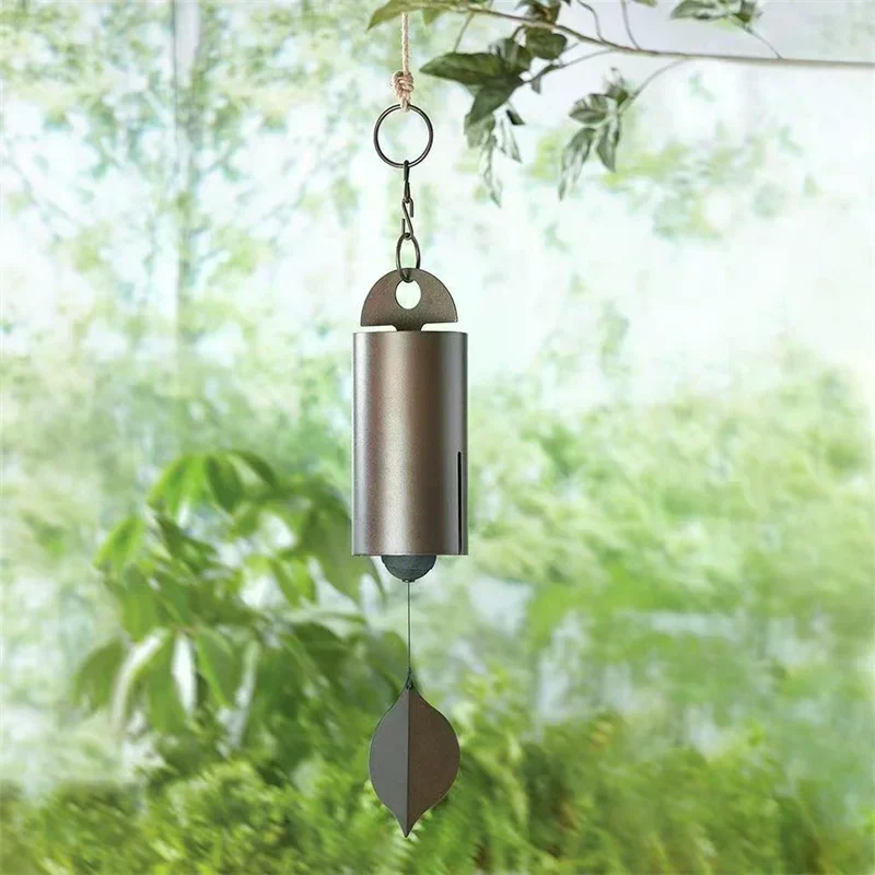 Vintage Metal Heroic Windbell Wind Chimes Deep Resonance Serenity Bell For Outdoor Home Garden Courtyard Decoration Home Decor