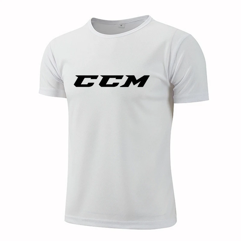 CCM Sportswear T-Shirt Men Print Quick-drying Shirt Men Gym Running Quick Dry Breathable Workout Fitness Undershirts