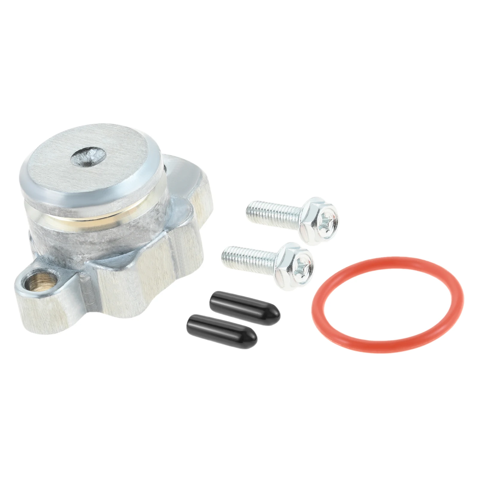 

1 Pc Oil Pump Plug Cover For Yamaha PW50 PW80 Y-Zinger 1981-2024 with O-Ring, Mounting Bolts, Port Cap Motorcycle Parts