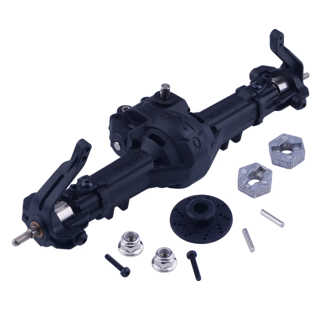 LETAOSK 1/10 RC Car Front Gear Box Axle Assembly HG-BX02 Tool Fit For HG P401 402 601 Crawler Truck