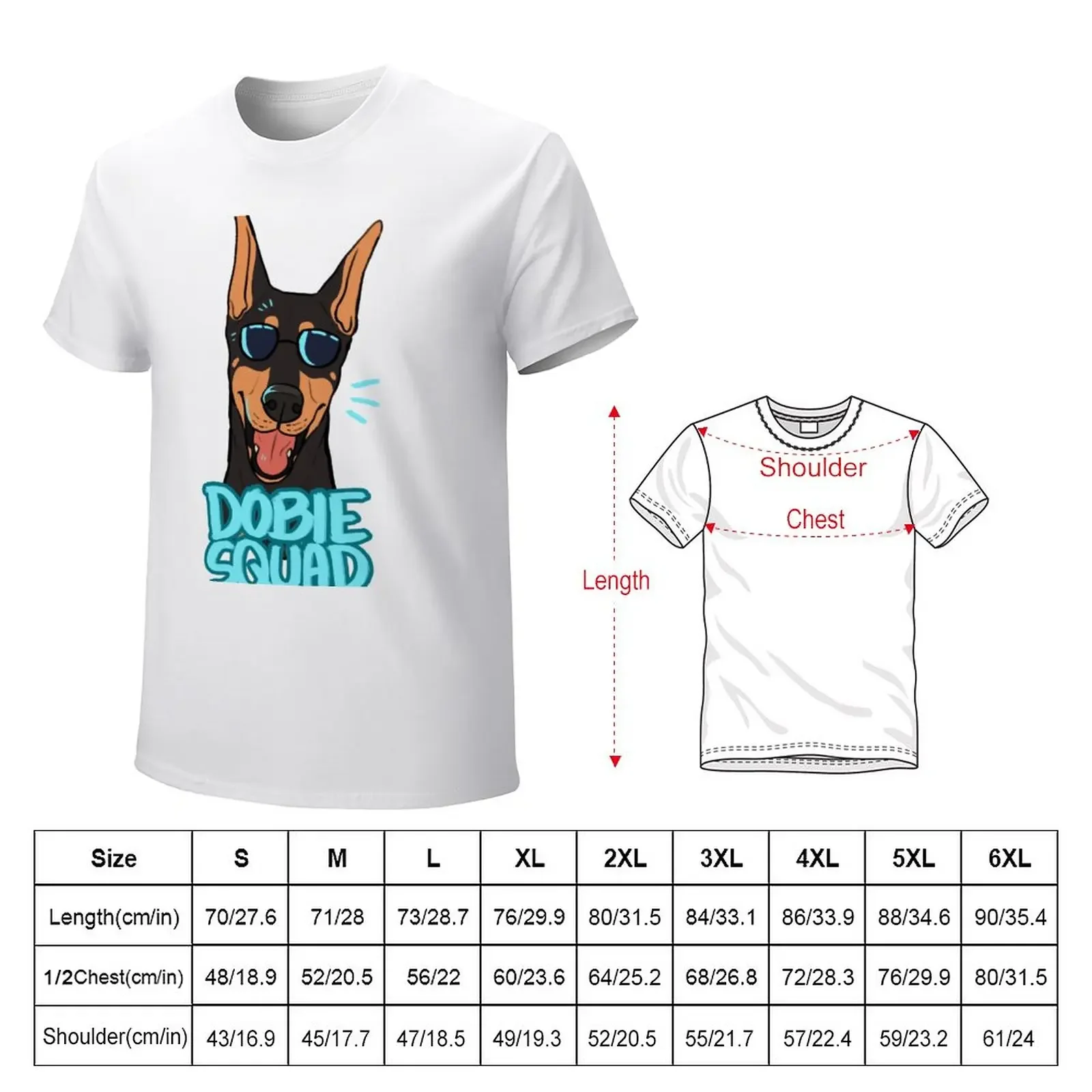 DOBIE SQUAD (black + cropped) T-Shirt shirts graphic tees sublime men workout shirt