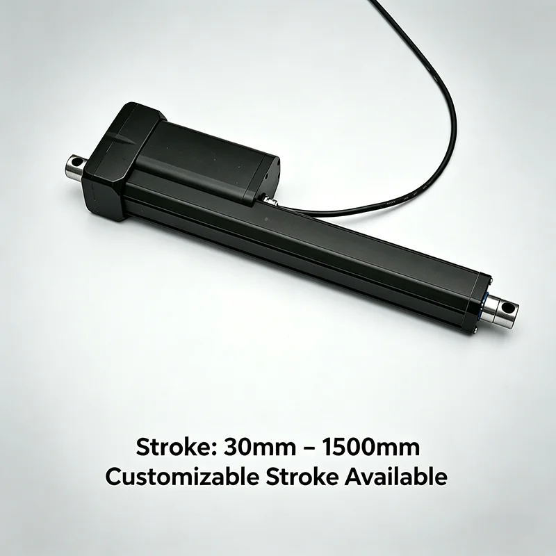 Waterproof IP66 20000N High Thrust YH-520S Linear Actuator 7 To 60mm/s Adjustable Speed For Solar And Agriculture
