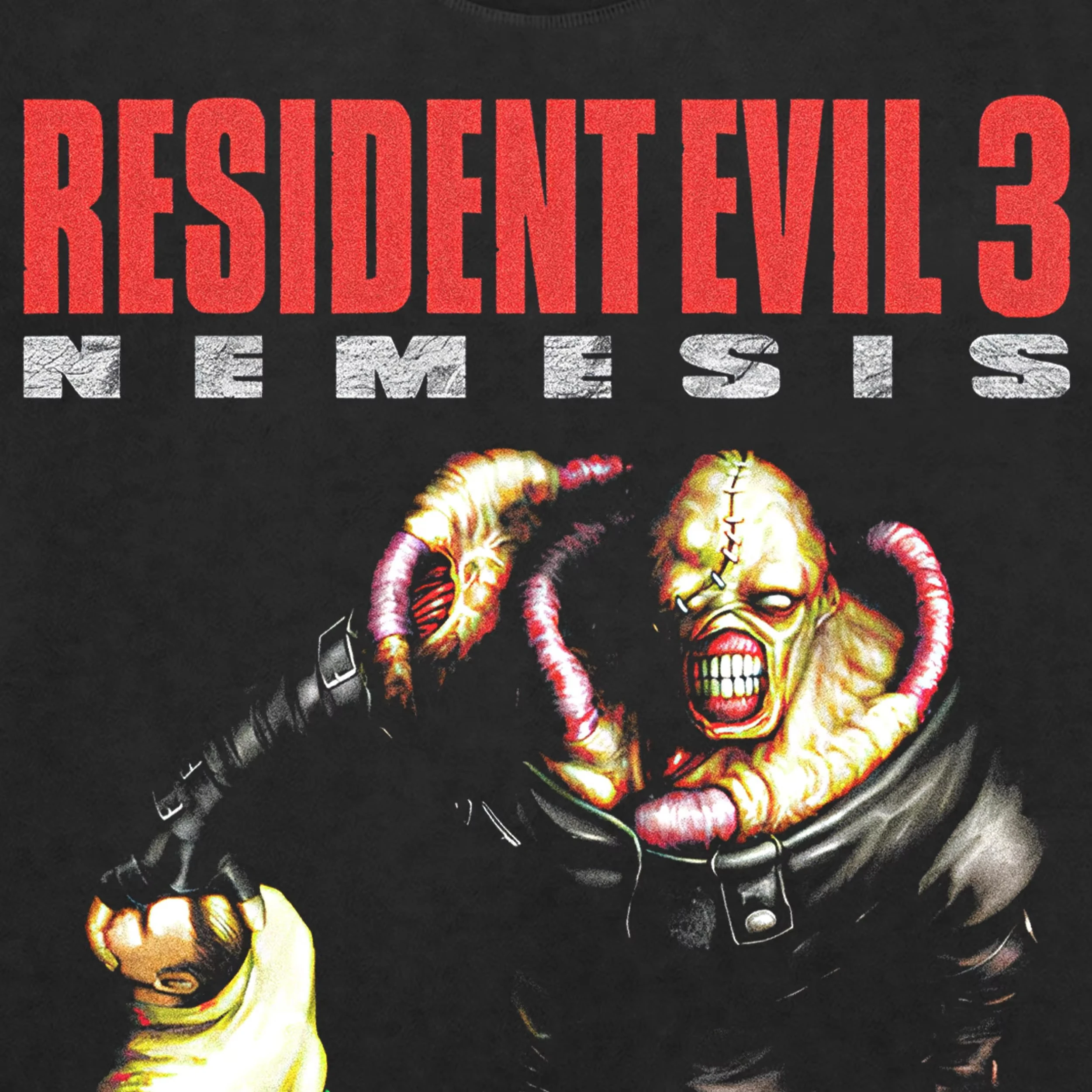 Resident Evil 3 Nemesis Summer T-Shirt Men Jill Valentine Classic Horror Gaming Graphic Short Sleeve Streetwear Casual Top