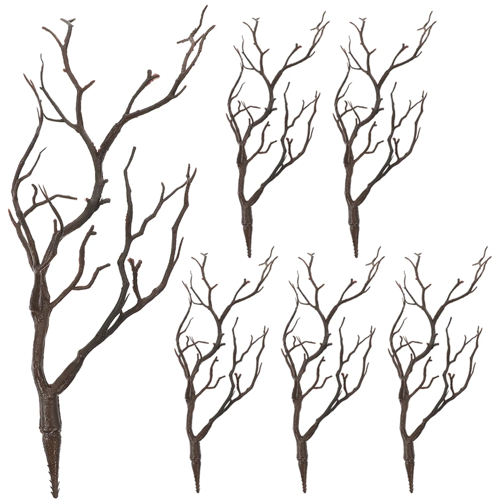

6Pcs Artificial Antler Dried Tree Branches Exquisite Realistic Home Table Decoration DIY Craft Branches DIY Tree Twigs