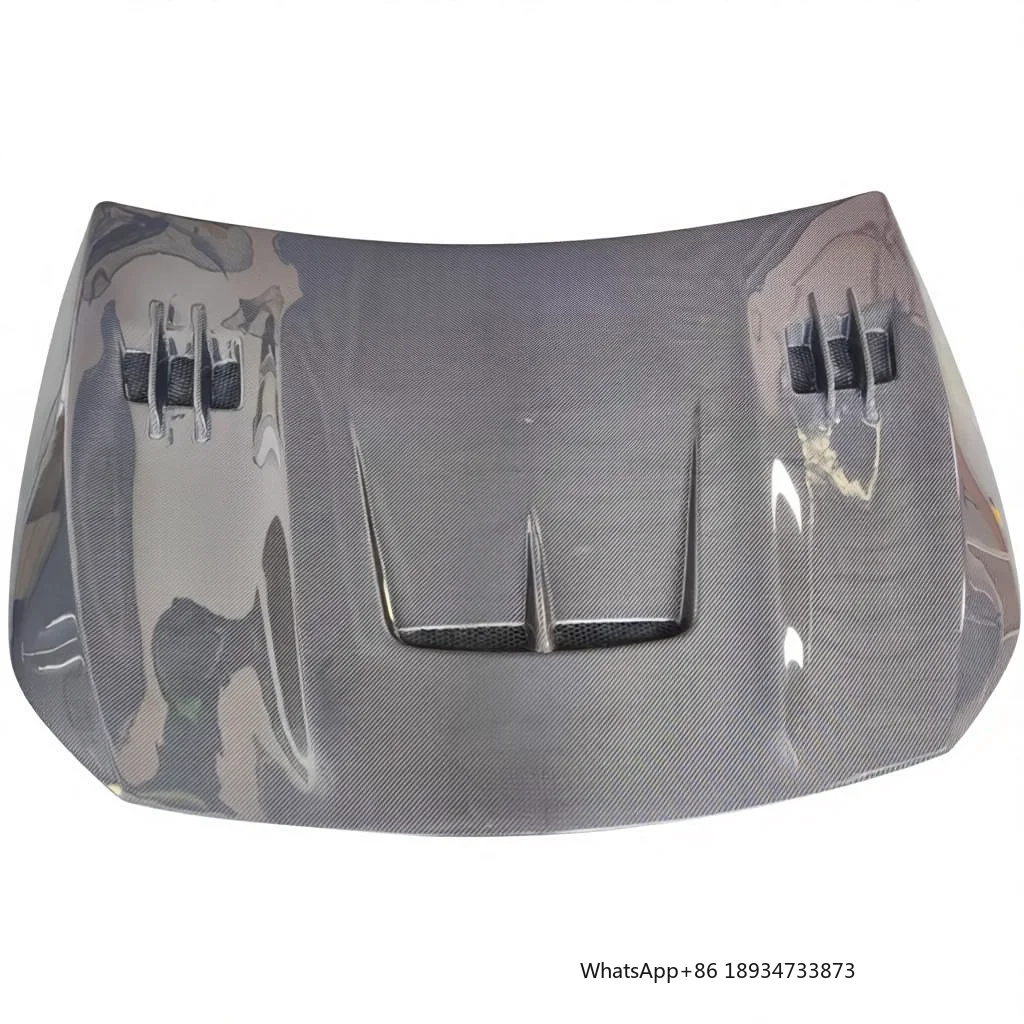 For Mercedes a Class W177 a200d GT Style CLA 250 Carbon Fiber Hood Vents Car Bonnet Engine Cover Bodykit