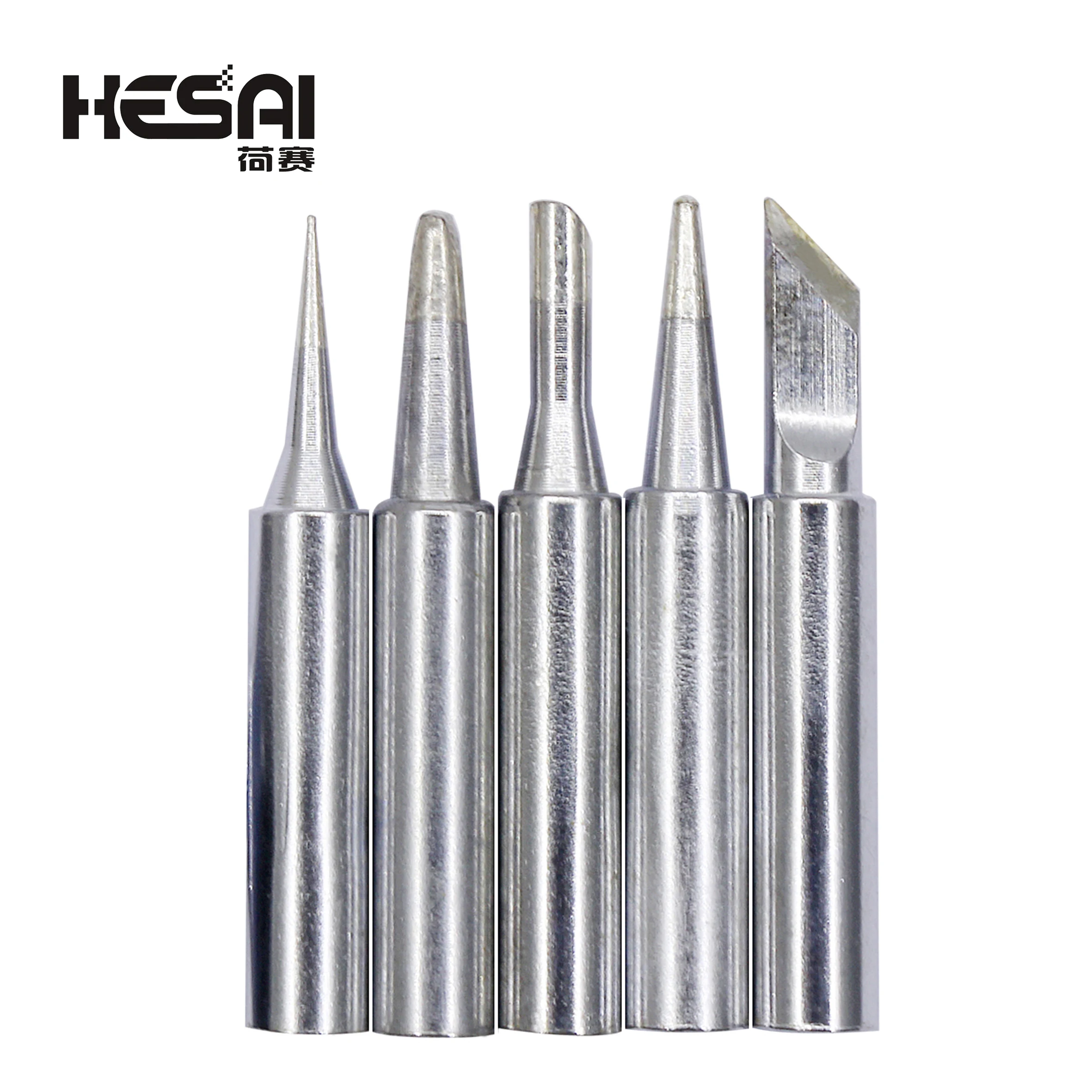 5PCS/lot I/K/B/3C/2.4D Universal 936 937 938 For Soldering Station Solder Iron Welding Tip Head Top Sting BGA Lead-free Tools