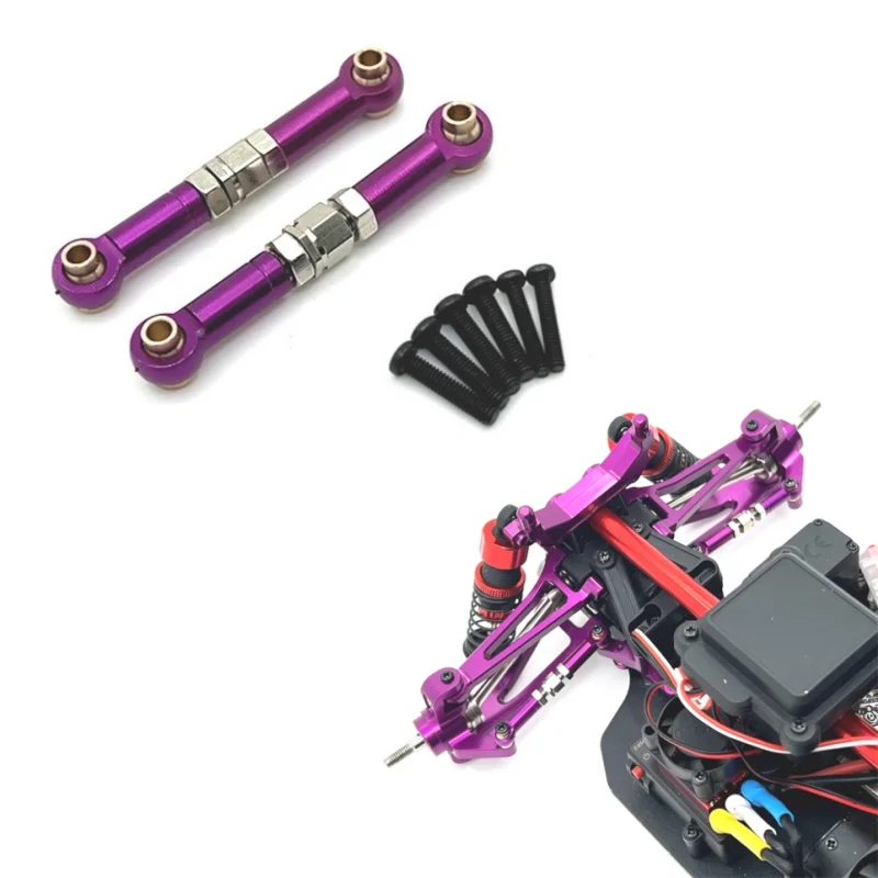

Metal Upgrade Front Steering Pull Rod Steering Link For MJX 1/14 14209 14210 RC Car Spare Parts