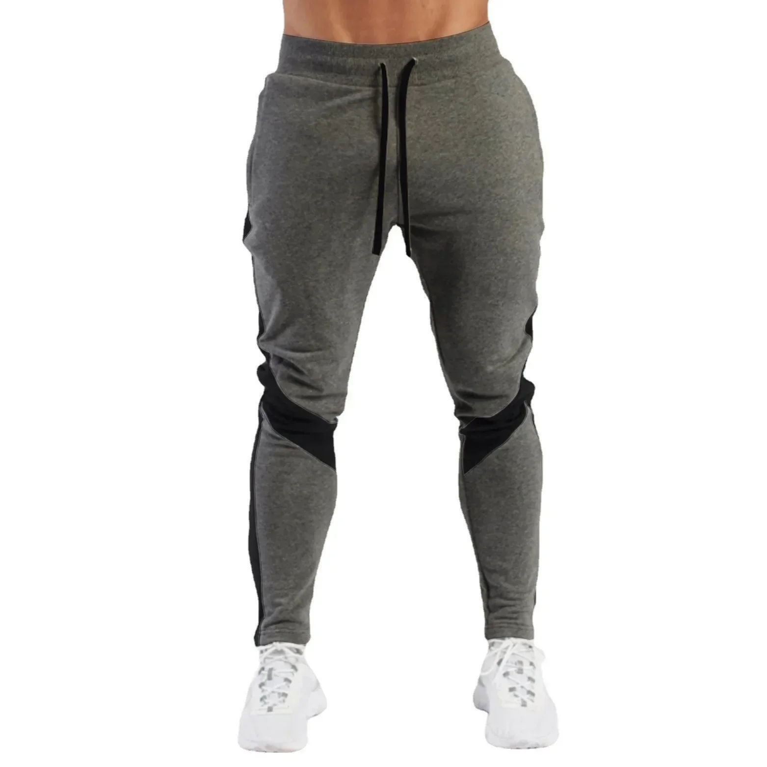 

Sports Pants Spring And Autumn Men's Fashionable And Trendy Brand Sports Casual Pants Solid Color Micro Elastic Small Leg Pa