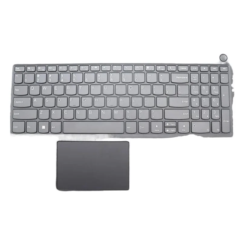 WKJ New For V15 G4 IAH 83FS Palmrest Upper Case with Keyboard Touchpad 5CB1M48900 US W/O Backlight