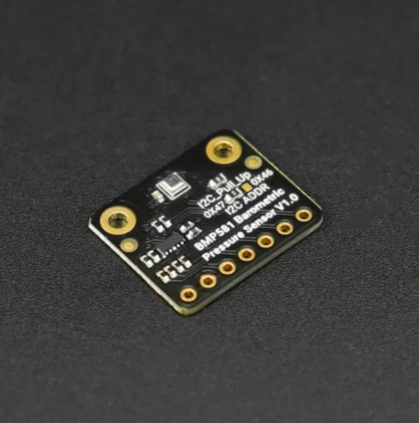 BMP581 High Precision Barometric Pressure Sensor, Bosch, ±0.3hPa, 2μA Sleep, I3C/I2C/SPI, 19x16mm Tiny, for Drone Altitude