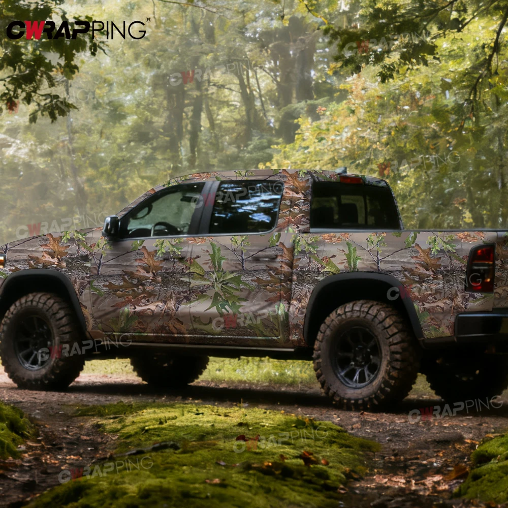 Camo Woodland Film Wrapping Tools Exterior Car Vinyl Wrap Motorcycle Vinyls Tuning Auto Accessories Motorcycles Stickers for Car