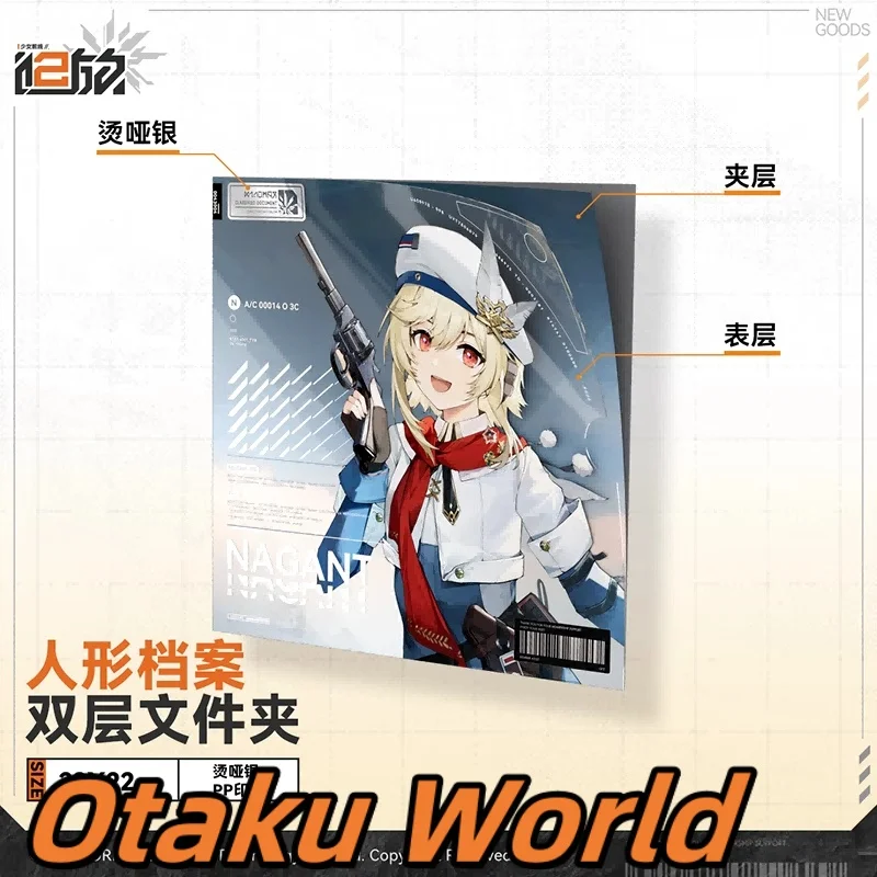 En stock Otaku Groza Nemesis Charolic ColpHne Vepley Cheeta Qiongjiu Tololo Sabrina Mayling Sharkry Nagant carpeta chica primera línea